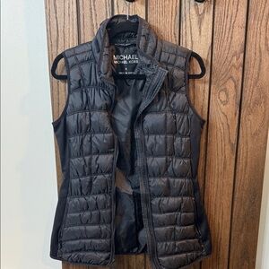 Michael Kors Women's Black Quilted Vest